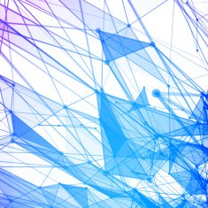 Abstract background with dotted grid