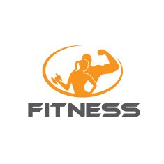 man and woman of fitness silhouette character