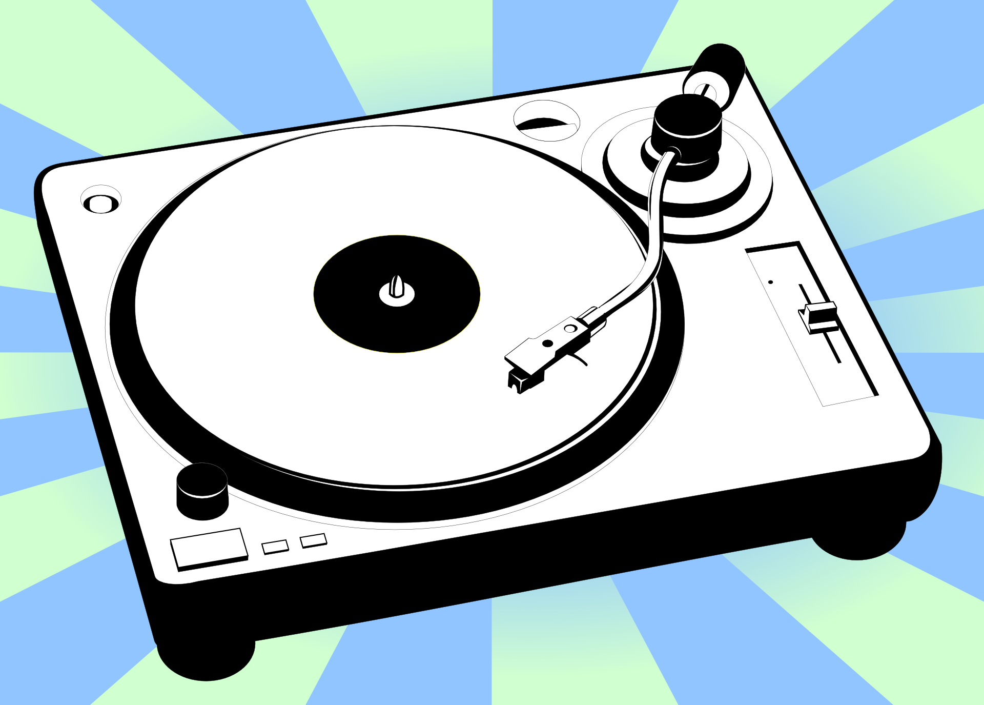 Phonograph record player drawing free image download