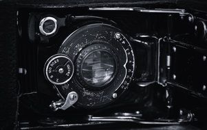 Photo of antique camera