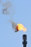 flame of petrochemistry