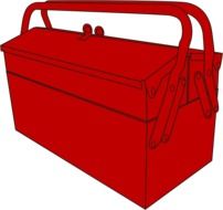 red tool box