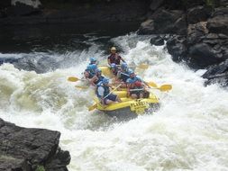 whitewater rafting challenge