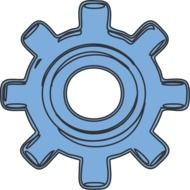 gear wheel sign means parameters