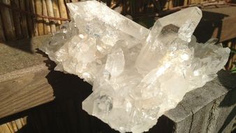 Big rock crystal