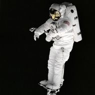 astronaut in space suit