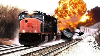 disaster on a railway