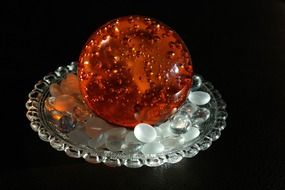 amber crystal ball