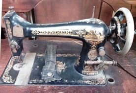 old sewing machine