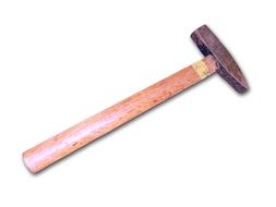 hammer with wooden handle