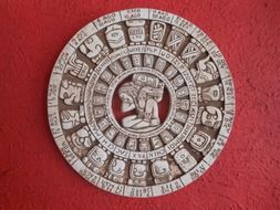 Stone mexican calendar