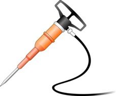 jack hammer, illustration