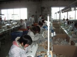 sewing factory in China