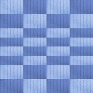 checkered blue fabric