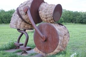 Statue on the farm