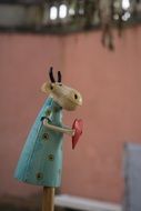 decorative items cow