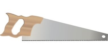 clipart of the handsaw tool