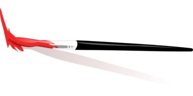 Picture of painting brush