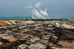 brown coal energy production