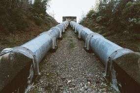 pipelines on the street