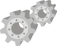 Two gears