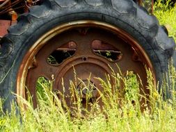 Picture of tractor machine