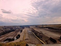 brown coal earth
