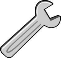 Picture of grey wrench