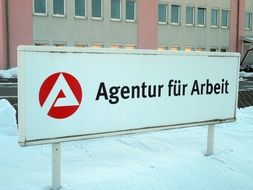 sign of employment agency