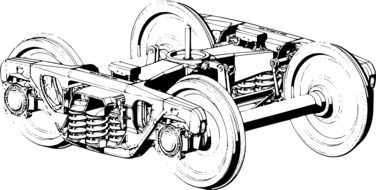 railway mechanical parts drawing