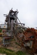 bucket wheel excavator for coal mining