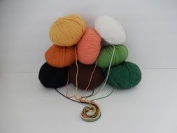 yarn, wool ball