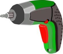 Clipart,picture of electric drill