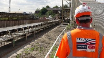 Crossrail construction worker