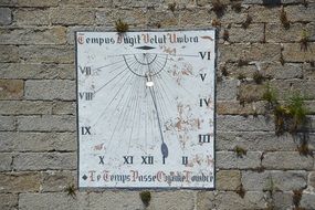 solar sun dial shadow sundial