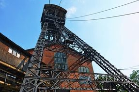 coal mine tower, ostrava, Czech Republic