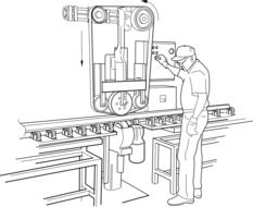 machine factory drawing