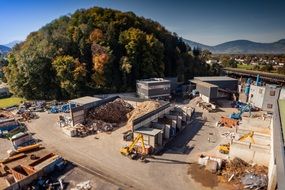 recycling plant