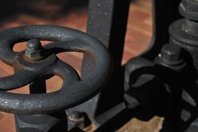 old industrial equipment