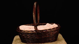 handmade wicker basket