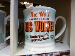 Cup for drinking coffee