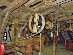 safety belts at a mill in germany