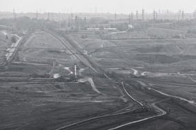 heavy coal excavation