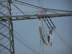 work with electricity under high voltage