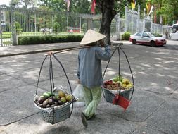 woman working, indonesia