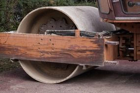 Picture of steam roller