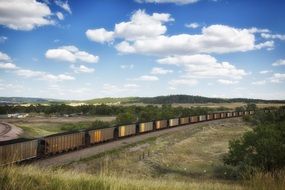 coal train in south dakota