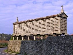 ancient stone galician horreo