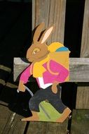 easter bunny figure