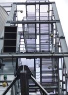 industrial stairs